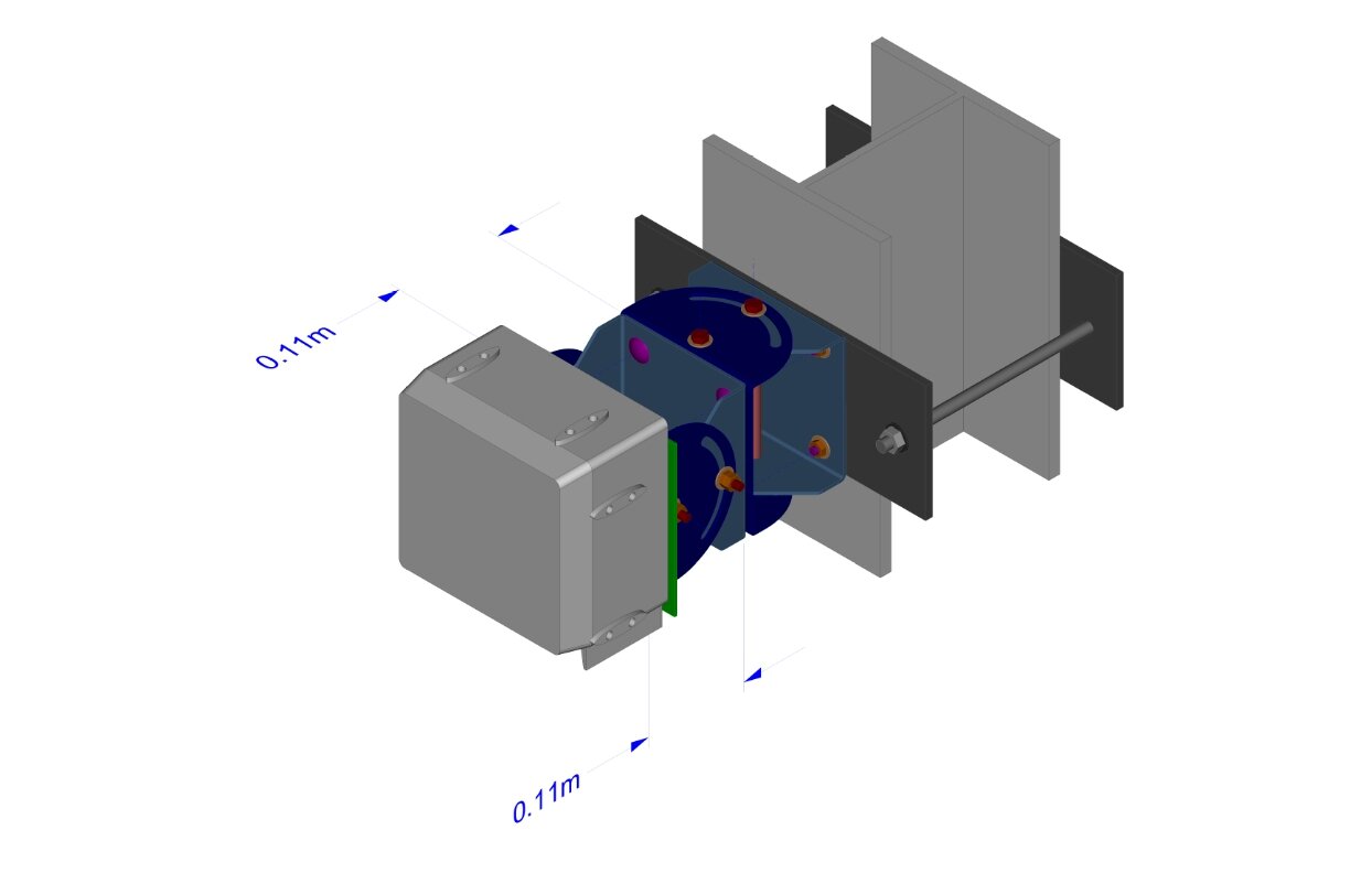 Custom column mount
